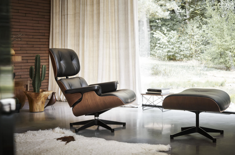 the eames lounge chair and ottoman