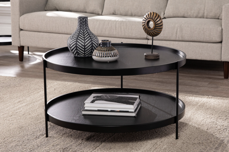 Real World Black Coffee Table